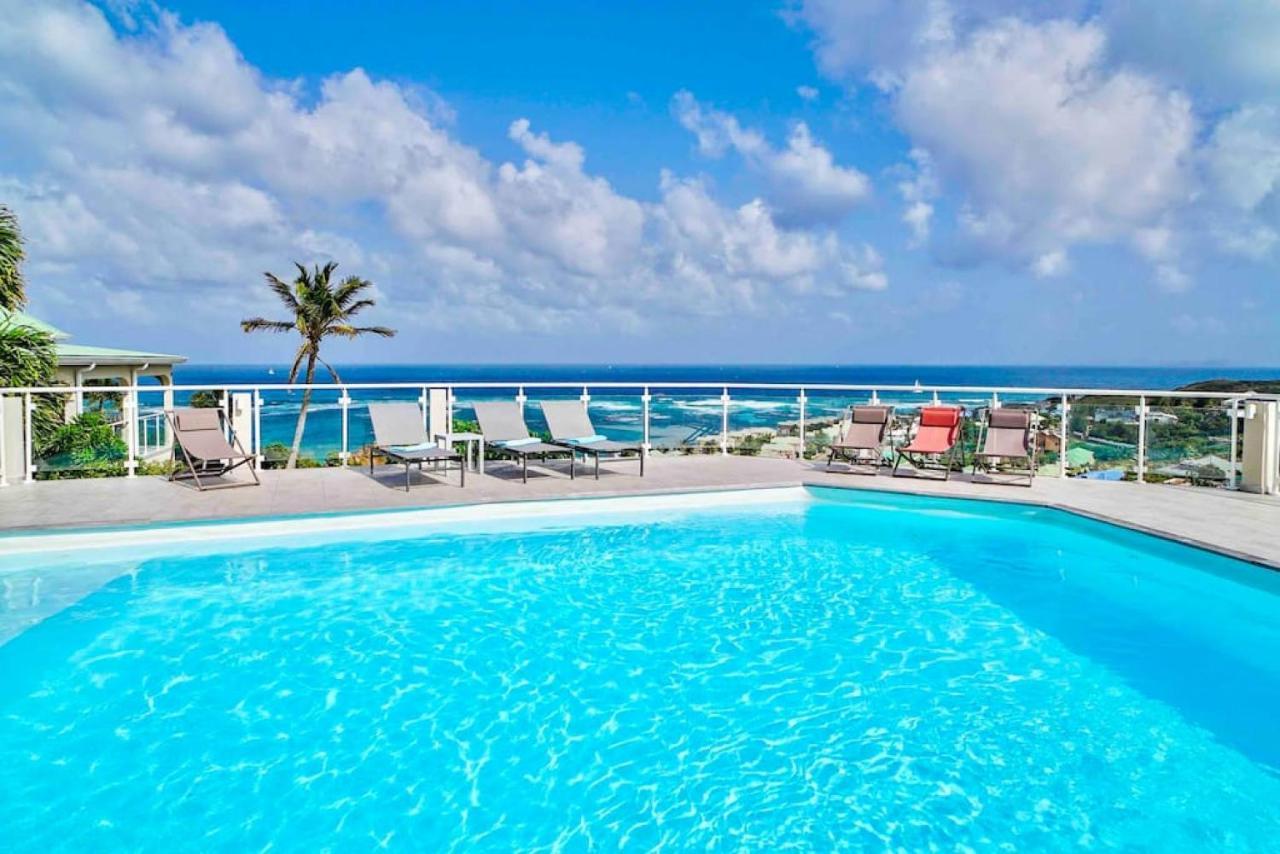 V5 Between Sky And Sea, Caribbean Magical View Oyster Pond Exterior photo
